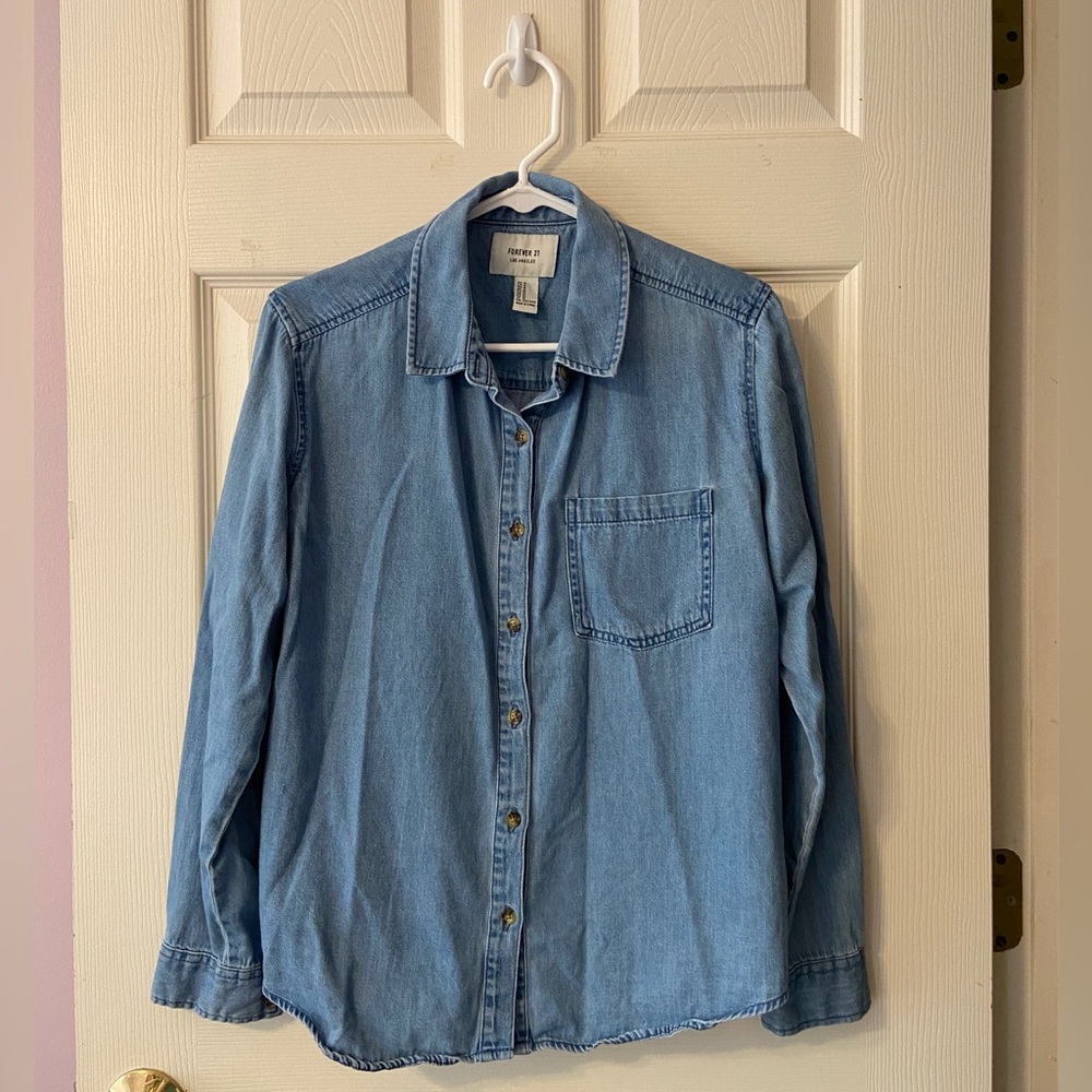 Forever 21 Long Sleeve Button Up